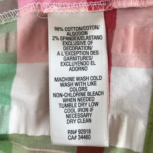 Vintage Pink Green Classic Vintage dress plaid Juicy Couture small halter - Picture 8 of 8